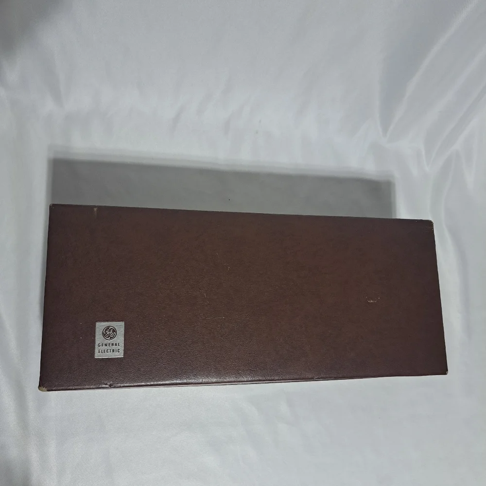 Vintage‎ GE General Electric Slicing Knife w/Case Wall Mount Tested WORKS